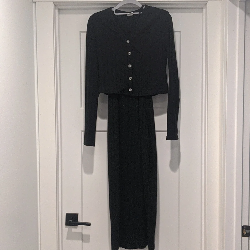 Women's size XL tank top dress with sweater set - Picture 1 of 5